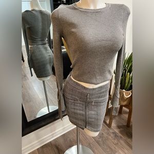 BH plain mini skirt